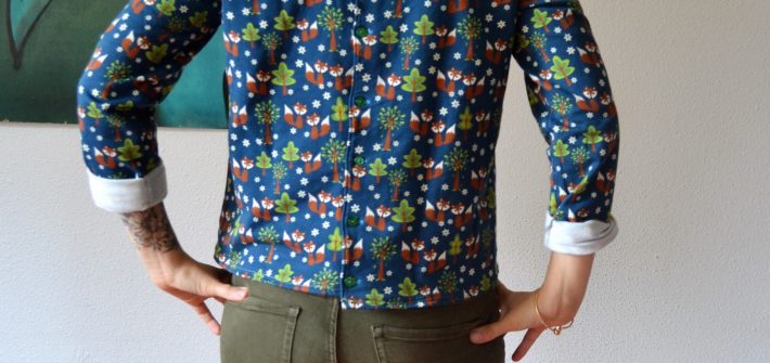Gilet Asmar du livre Jolies tenues par Jolies bobines mise en avant