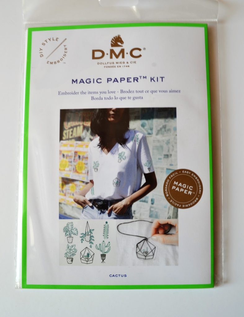 Kit broderie DMC Magic Paper Kit